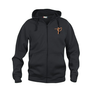 JGI Clique Basic Hoody Full zip, herre