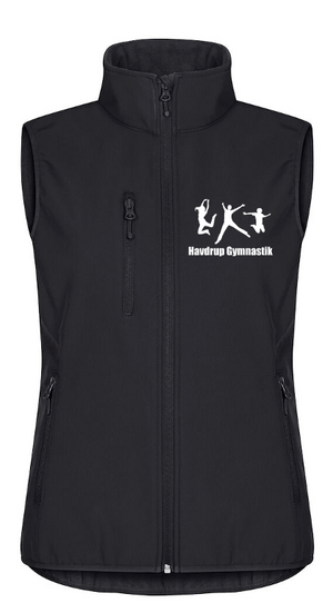 Havdrup Gymnastik Classic Softshell Vest Dame